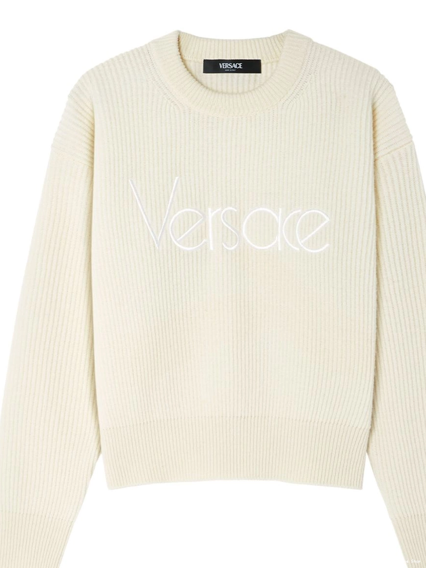 Cheap Versace sweater Women 1978 logo Re-Edition 0323